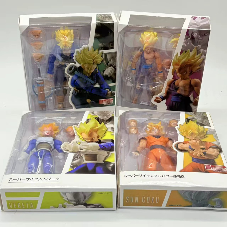 Bandai Dragon Ball SHF Goku Vegeta Super Saiyajin Gogeta, Actionfigur, PVC - Bild 1