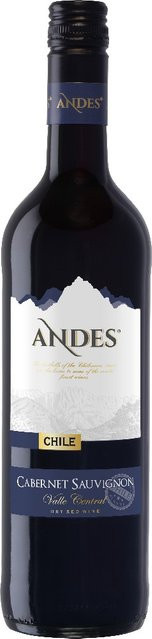 Andes Cabernet Sauvignon Rotwein trocken 0,75 l - Bild 1