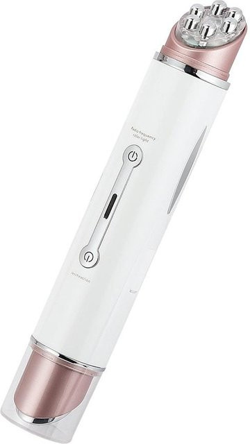 Multifunktions-EMS LED Photon Vibration Beheiztes Augenmassagegerät, weiß - Bild 1
