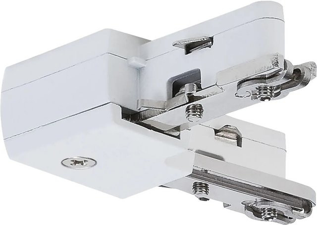 Paulmann Hochvolt-Schienensystem Eckverbinder Weiß für 230V Schienen-Systeme - Bild 1