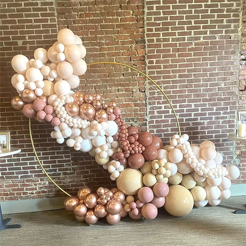 83 Stück Vintage Macarons Ballon-Girlanden-Set in Rosa für Babyparty, Hochzeit und Geburtstag - Bild 3