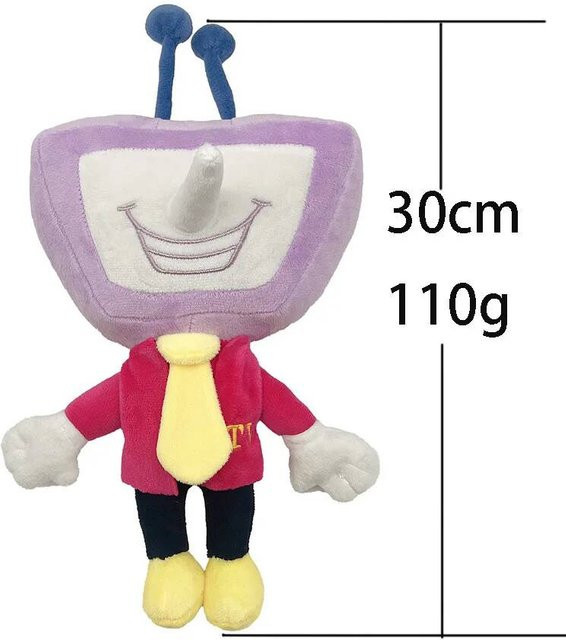 Yiran toy Deltarune Kris Plüschtier, Lila, Schwarz, ab 14 Jahren - Bild 1