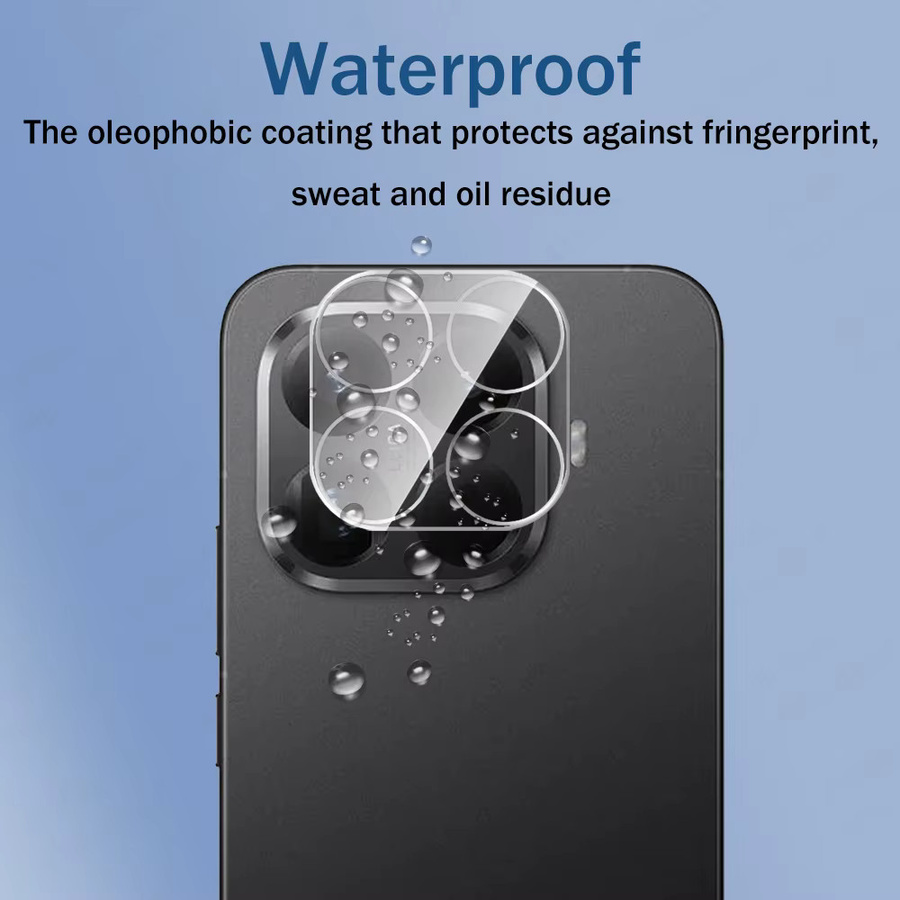 2er-Set 3D Kameraschutz aus Glas für Xiaomi 15T Pro und Xiaomi 15T 5G, transparent - Bild 4