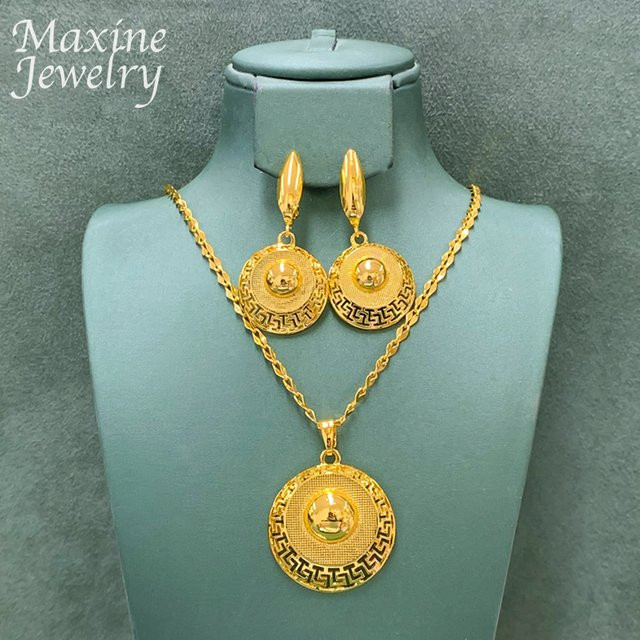 HIPUNK Ohrringe, 18K vergoldet, Messing, Gold, Damen - Bild 1