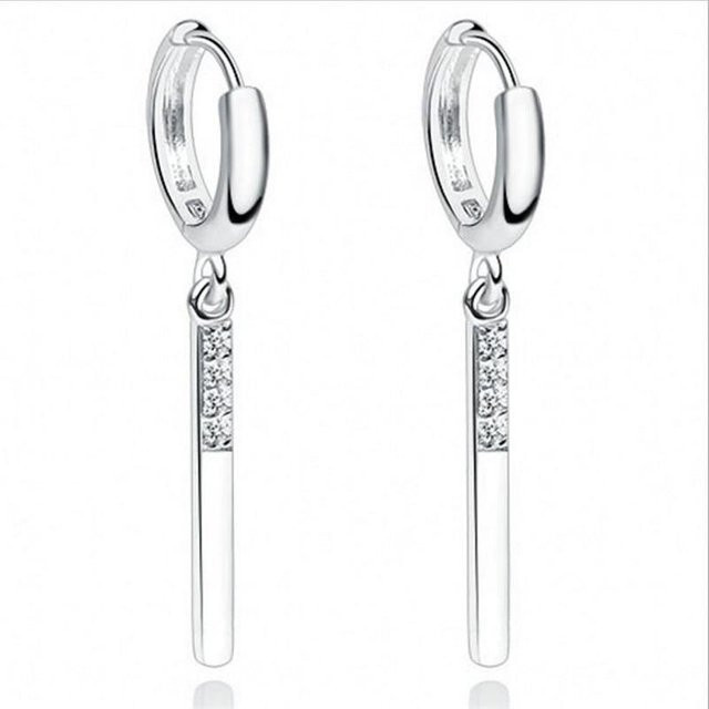 YIRAN Jewelry Ohrringe 925 Silber, Zirkonia, Damen - Bild 1