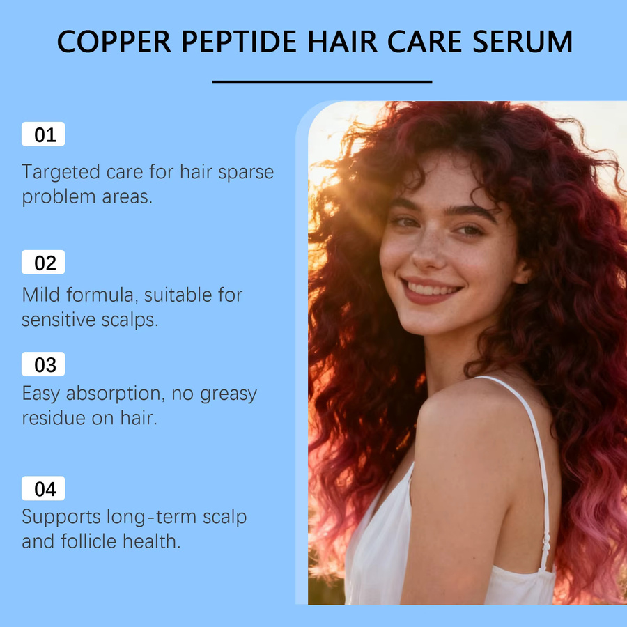 HOEGOA Serum mit Peptiden, Leave-in-Essenz für strapaziertes Haar, Unisex - Bild 2