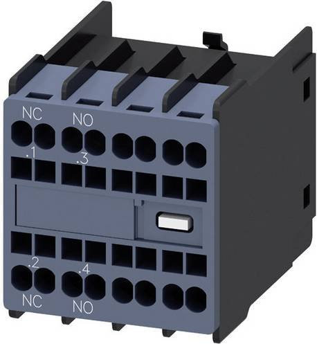 Siemens Digitaler Industrie Hilfsschalterblock 1S+10E S00 3RH2911-2HA11 in Grau - Bild 1