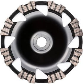Roll Diamantscheibe geschmiedet Schwarz Durchmesser: 180 mm - Bild 1