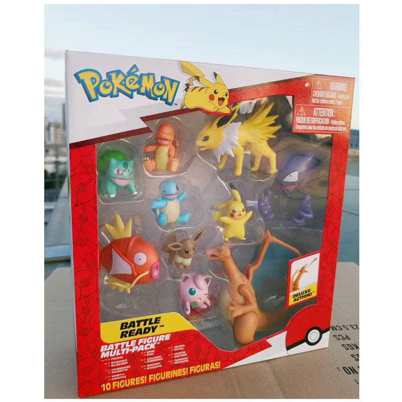 Bandai Pokémon Action Figuren, 10-teiliges Set, ab 3 Jahren - Bild 2