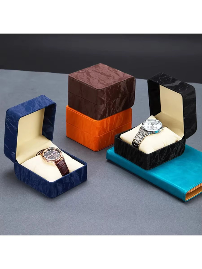 CAOWTAN Uhren-Präsentationsbox, PU-Leder, Unisex - Bild 6