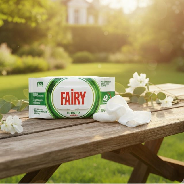 Fairy Feuchte Reinigungstücher Universal Power 100 Stück - Bild 1
