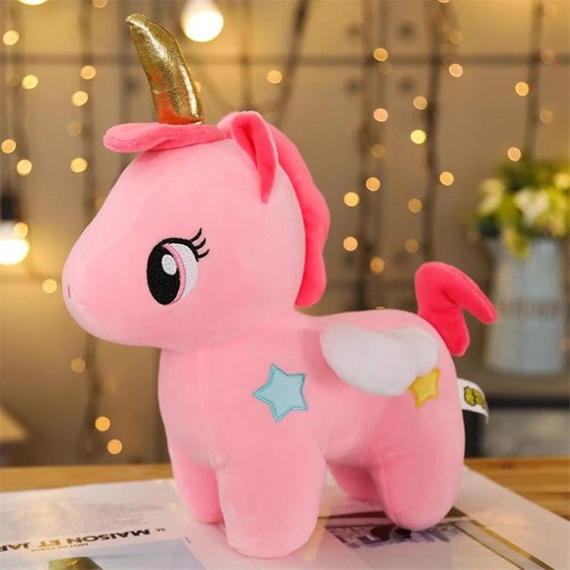 Yiran Health & Beauty Einhorn Plüschtier, Rosa / Pink, ab 3 Jahren - Bild 1