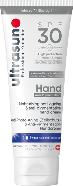 Ultrasun Anti-Pigmentation Hand Cream SPF 30, Niacinamid - Bild 1