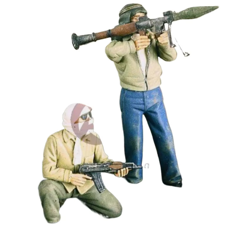 BAANFU Moderner Militär-Miliz aus dem Nahen Osten, Modellbausatz, 1:35 - Bild 2