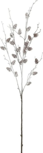 Mica Decorations Tannenkunstzweig Spray Frosted in Grün für Weihnachten und Winter, 98 cm - Bild 1