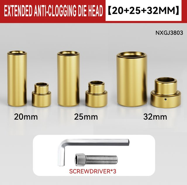 PPR Hot Melt Machine Mold Head mit Anti-Blockier-Funktion für PPR-Rohre in Gold - Bild 1