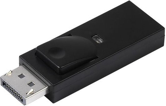 Vivanco DisplayPort zu HDMI Adapter in Schwarz (45295) - Bild 1