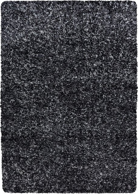 Ayyildiz Hochflorteppich Enjoy 4500 Anthrazit meliert im Vintage-Stil B/T: 200 x 290 cm - Bild 1