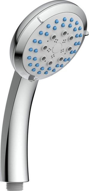 Schütte Handbrause Fabia II in Chrom, rund, anti-kalk und wassersparend, B/T/H: 112 x 280 x 68 mm - Bild 1
