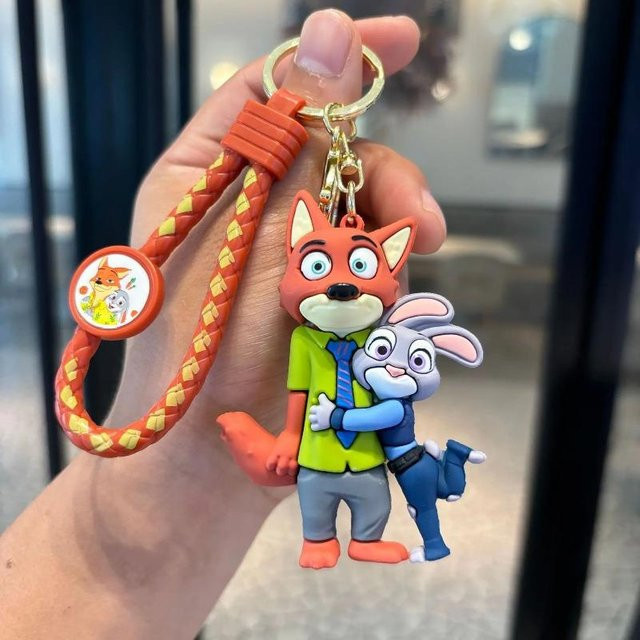 Anime Zootopia 2 Schlüsselanhänger, Unisex - Bild 1