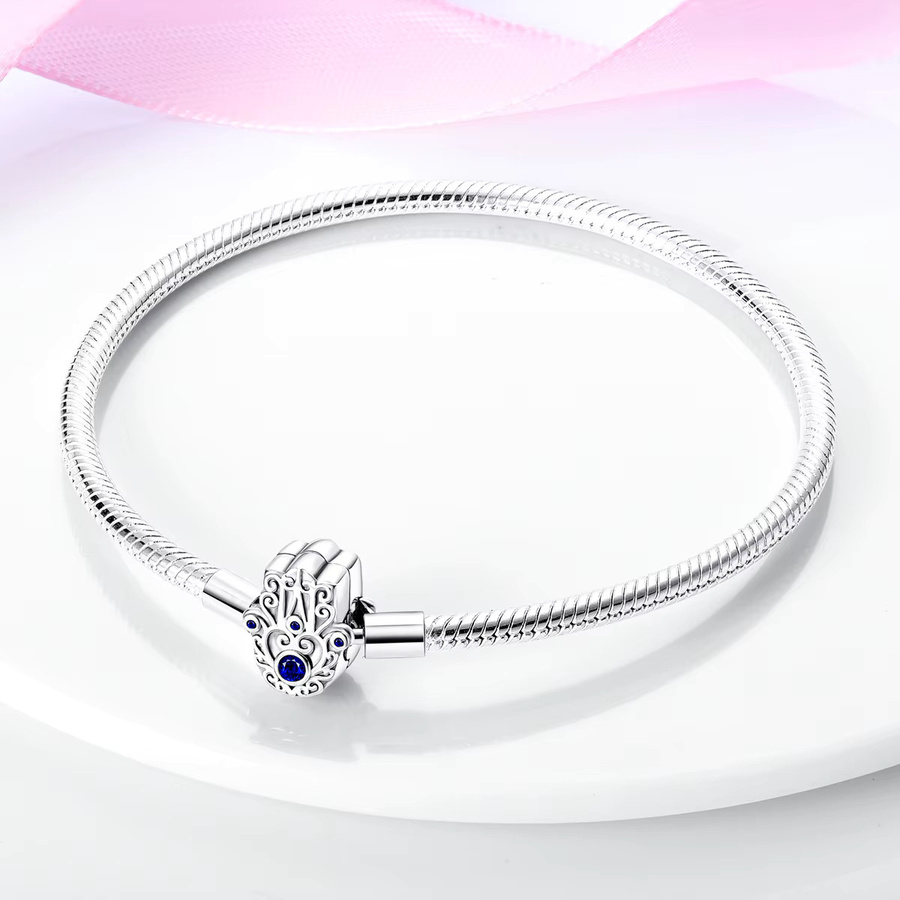Armband Lucky Clover, versilbert, Damen - Bild 1