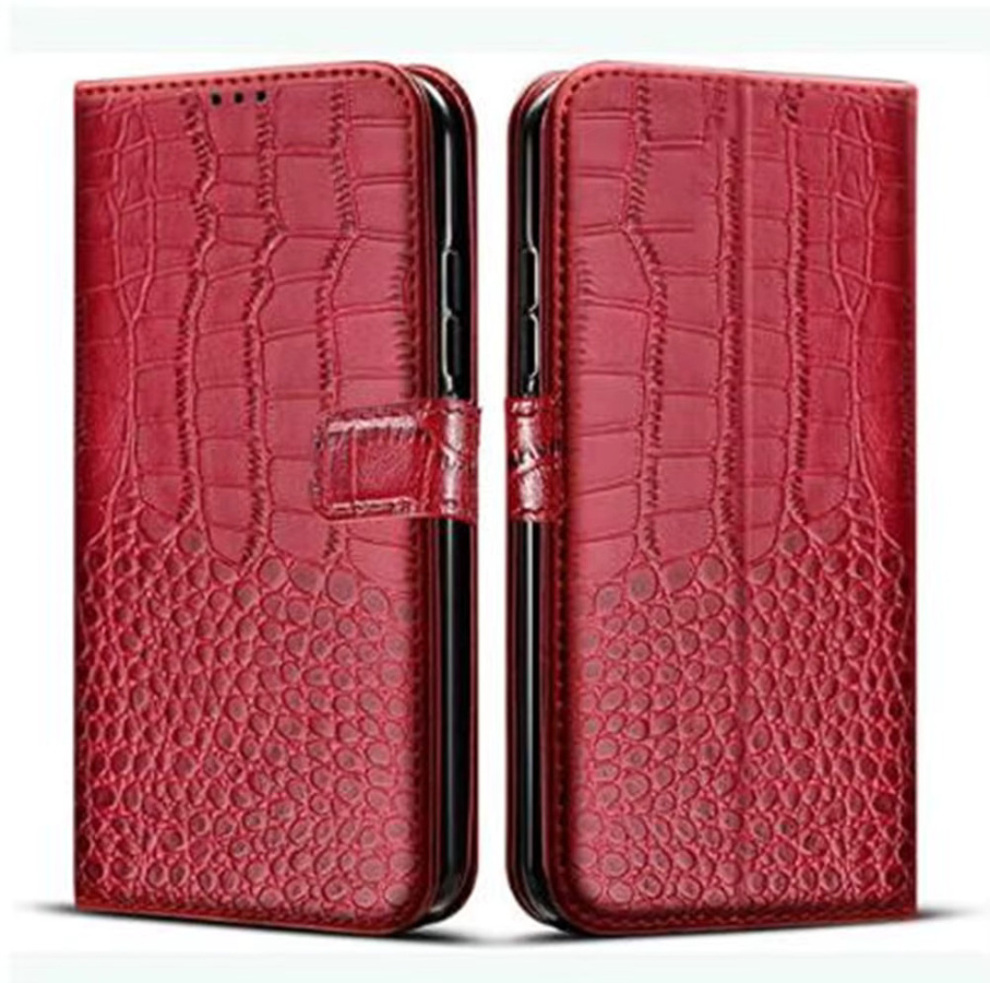 Magnetische Flip Ledertasche für Nokia 2 3 3.1 5 5.1 6 6.1 7 7.1 8 8.1 Sirocco Plus X5 X6 X7 2018 in Braun mit Kartenhalter - Bild 3