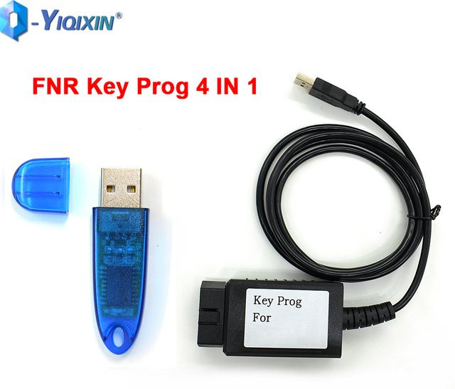 YIQIXIN FNR 4-in-1 Schlüsselprogrammierer mit USB-Dongle für Ford Nissan und Renault zur Fahrzeugprogrammierung ohne Pin-Code - Bild 1