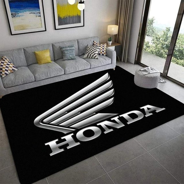 Karpetti Teppich mit abstraktem Design in Schwarz, rutschfest und aus Polyester, B/T: 70 x 100 cm - Bild 1