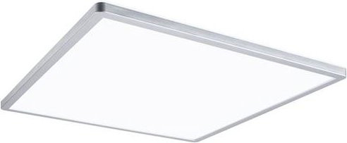 Paulmann Atria Shine LED-Deckenleuchte in Chrom, B/B: 42 x 42 cm, 22W, 4000K, dimmbar - Bild 1