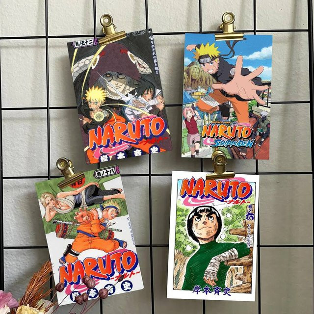 Naruto HD Art Sticky Wall Wandtattoo in Multicolour für dein Zuhause und ästhetische Dekoration - Bild 1