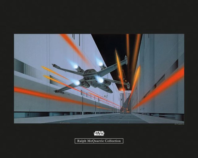Komar Star Wars Wandbild Trench Multicolor B: 50 cm, H: 40 cm - Bild 1