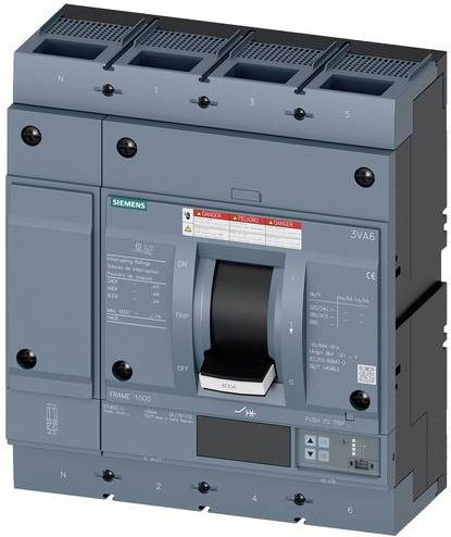Siemens 3VA6560-5KL42-0AA0 Leistungsschalter in Grau - Bild 1