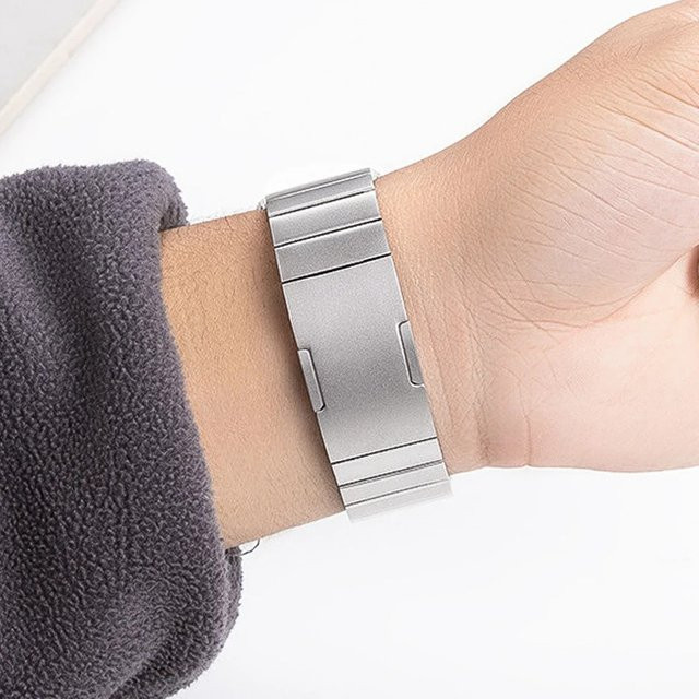 OAKCHARM Uhrenarmband Titan, Silber, Unisex - Bild 1