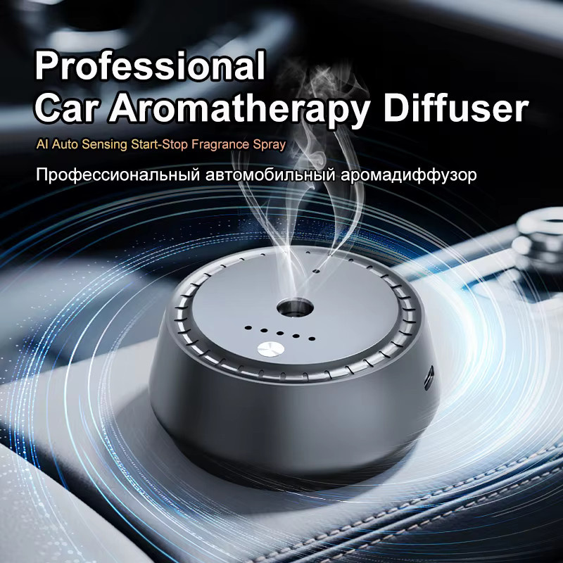 SAINTDELAND Intelligenter Aromatherapie-Diffusor mit KI-Steuerung für Zuhause und Auto, Tragbarer Geruchsbeseitiger aus Kunststoff - Bild 2