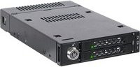 ICY DOCK ToughArmor MB834M2K-B Wechselrahmen für SSD in Schwarz - Bild 1