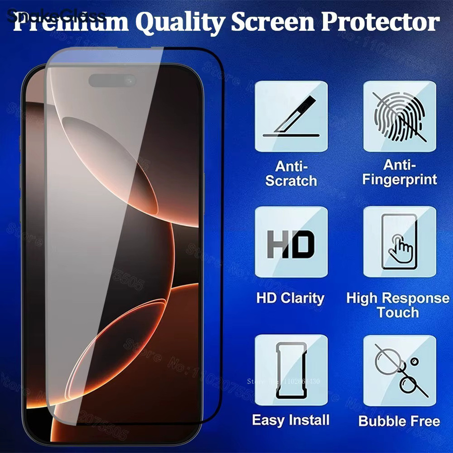 4er-Pack ERIKOLE Displayschutzfolie aus gehärtetem Glas für Motorola Edge 70 Fusion/Pro, Edge 60 Fusion, Edge 60 50 40 Pro, Edge 60 50 Neo/Ultra und G17 Power, transparent - Bild 3