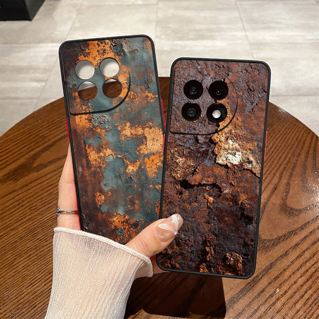 Handyhülle mit kreativem rostigem Metalloberflächenmuster für Xiaomi Redmi Note 14 Pro Plus 13 12 11 11T 10 Pro+ 12S 9 8 PRO 5G - Bild 1