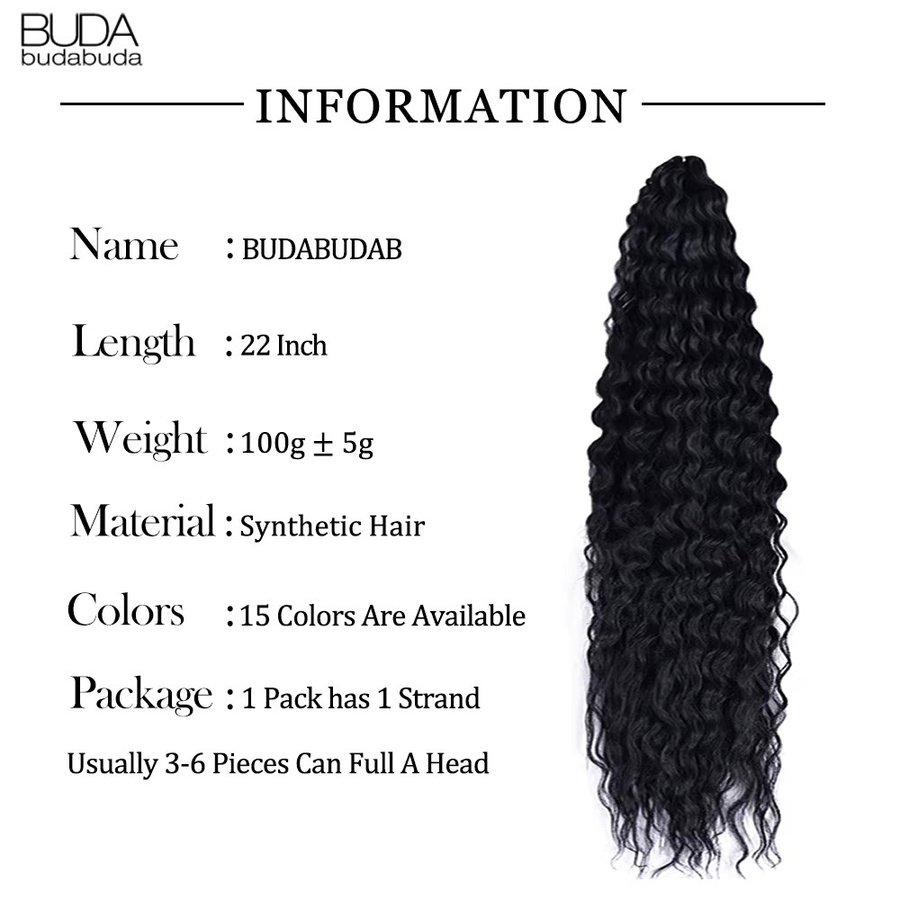 Ariel Curl Haar Wasser Welle Twist Synthetische Haarverlängerung, Damen, Ombre - Bild 4