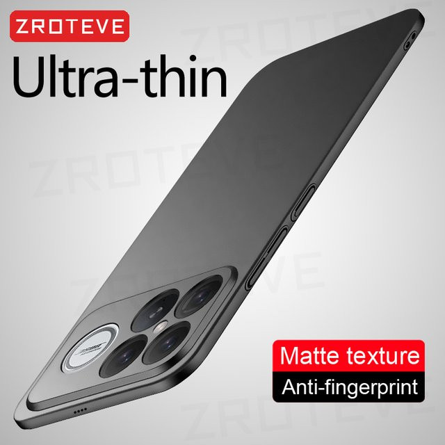 ZROTEVE Ultra Slim Matte Hard PC Schutzhülle für Xiaomi Poco F8 Ultra, Poco F8, F7 Pro und Poco F7 5G - Bild 1