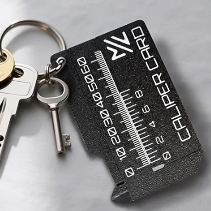 Präziser tragbarer Messschieber als Karten-Handlineal für DIY-Projekte mit einem Messbereich bis 8 cm - Bild 4