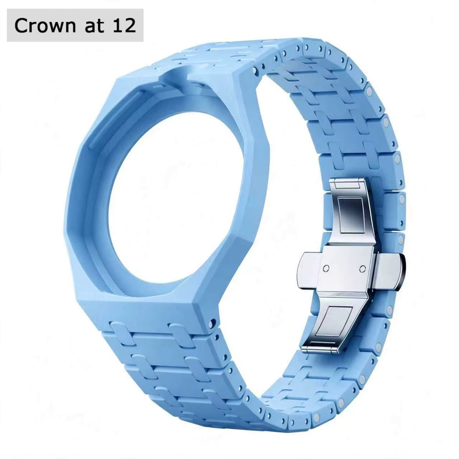 Swatch Silikonarmband für Swatch X AP Royal Pop Taschenuhr, Unisex - Bild 3