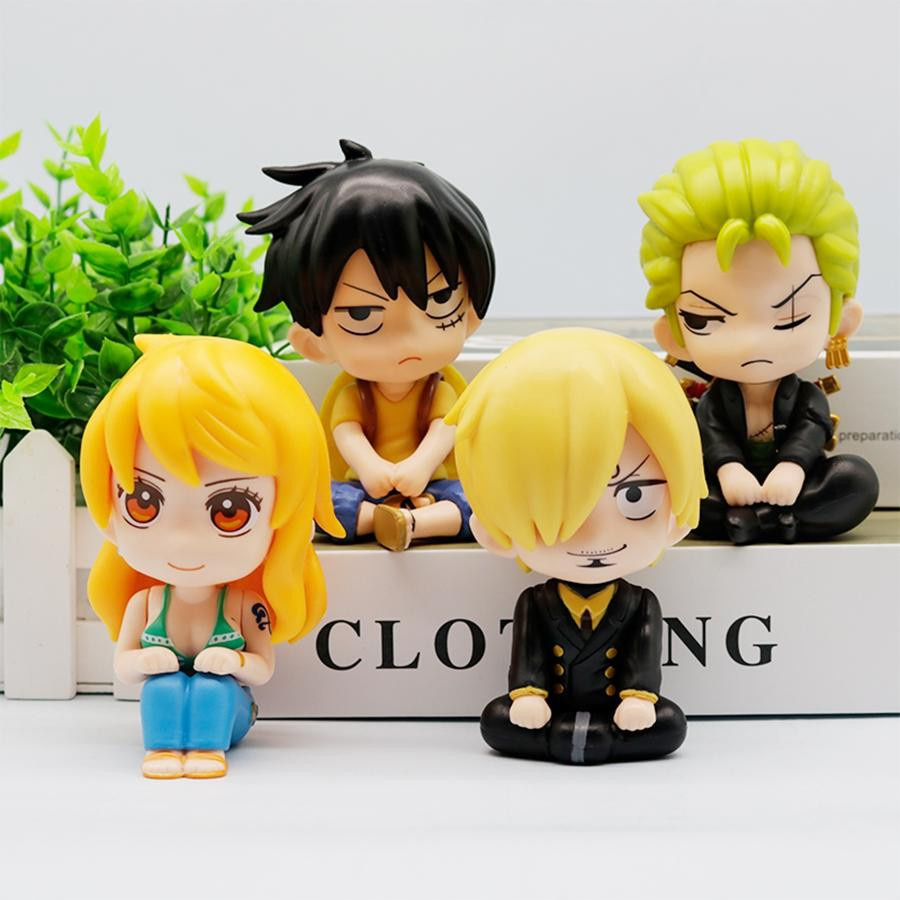 Yiran toy 1 ONE PIECE Action Modell Luffy Zoro Nami Sanji Sammelfigur PVC - Bild 2