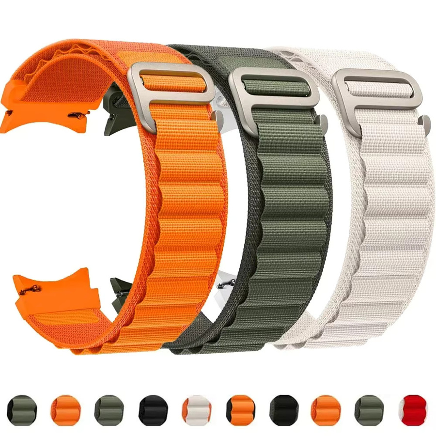 NEY Uhrenarmband Nylon, 20 mm, Unisex - Bild 5
