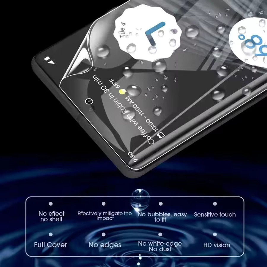 3 Stück Hydrogelfolie Displayschutzfolie für Google Pixel 4A in Transparent - Bild 2