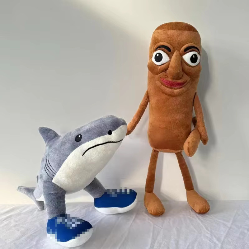 Potdemiel Hai Plüschpuppe, Plüschtier, Meerestiere - Bild 2