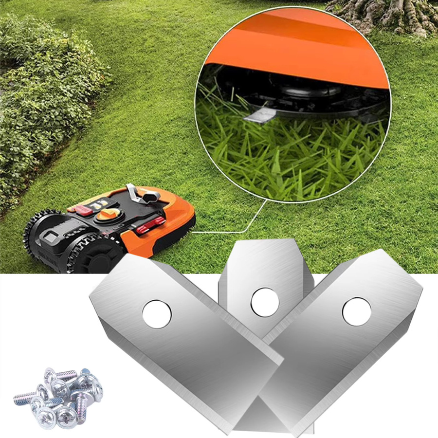 Segway Navimow Ersatzklingen Set aus Edelstahl mit Schrauben, 30 Stück für Smart Roboter-Rasenmäher - Bild 4