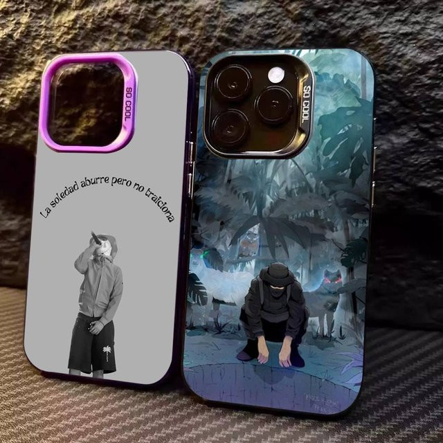 Rapper B-BENY JR Handyhülle für iPhone 11 bis 17 Pro Max, matt und stoßfest mit Anti-Fall Schutz Rückseite - Bild 1
