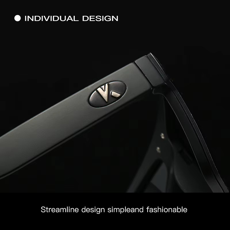 Karos Sonnenbrille Square, Unisex, Schwarz, Kunststoff - Bild 3