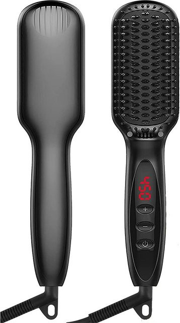 Binchi Health Technology Elektrische Glättbürste, Black, für trockenes Haar - Bild 1