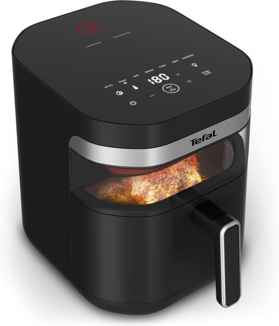 Tefal Easy Fry Infrared Heißluft-Fritteuse EY8328 in Schwarz mit Digitalanzeige - Bild 1